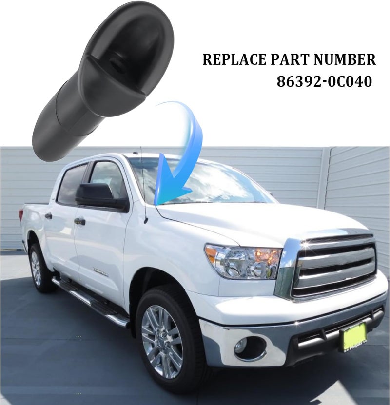 Stacool Antenna Base Replacement OEM#86392-0C040,Durable Antenna Ornament for Stabilize Car Antennas,Essential Car Accessories Compatible with Toyota 2007-2013 Tundra (86392-0C040) - Image 3